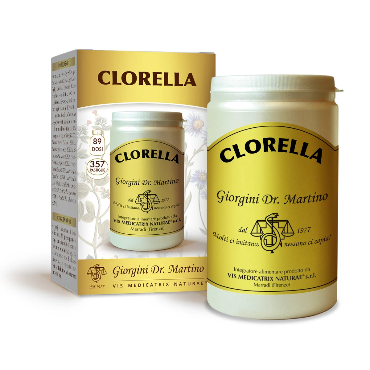 Dr Giorgini clorella 200 g - 357 pastiglie da 560 mg