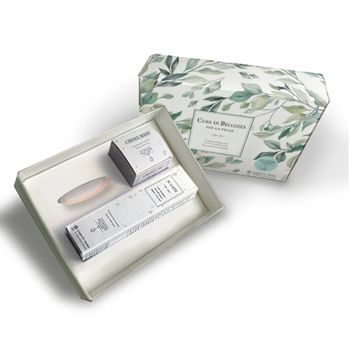 Dr Giorgini Cura di Bellezza per la pelle Kit latte + crema + dischetto 250 ml + 100 ml