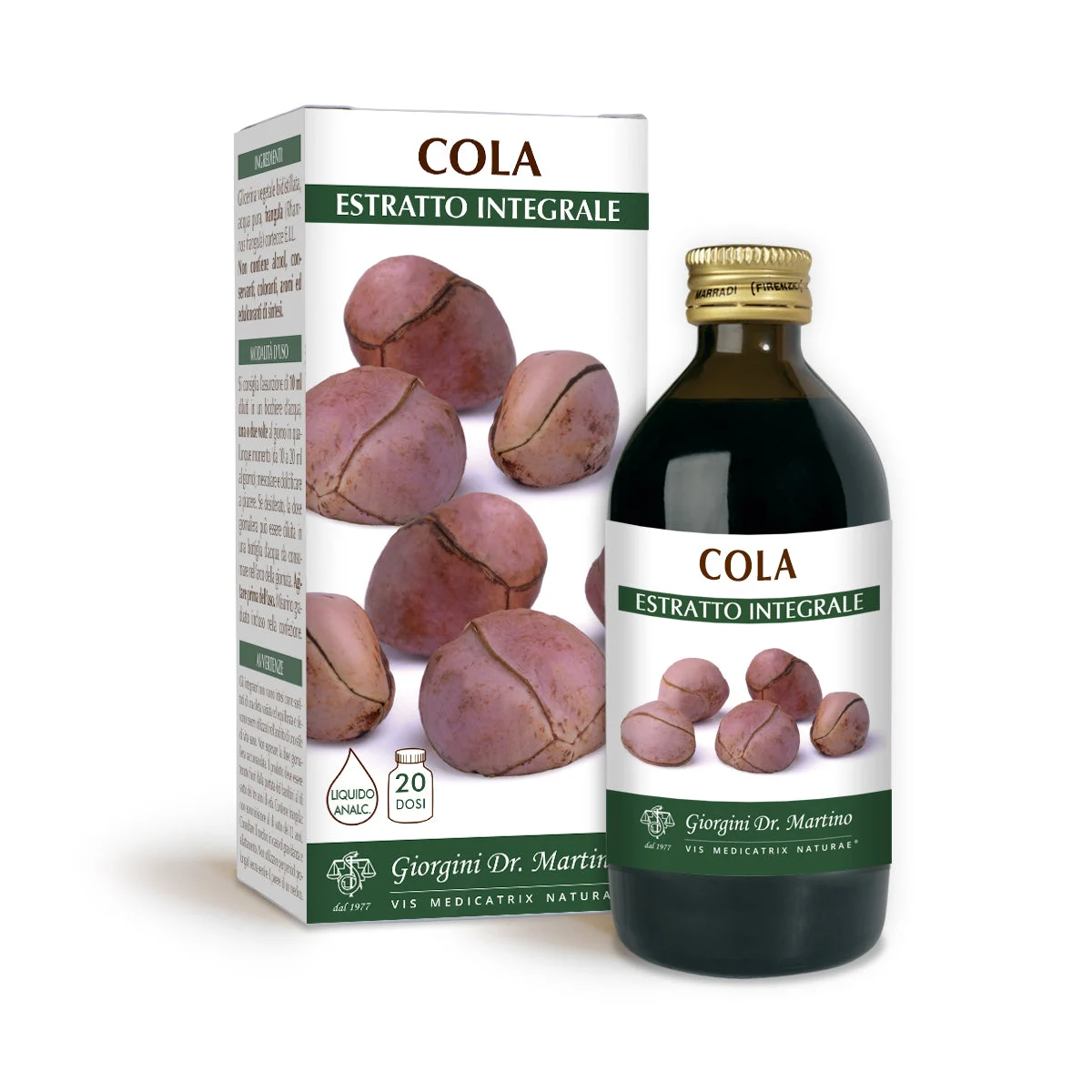 Dr Giorgini Cola Estratto integrale Liquido analcoolico 200 ml