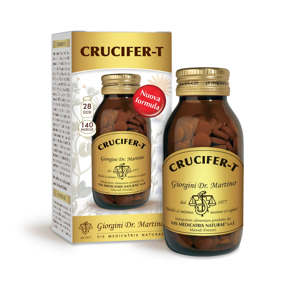 Dr Giorgini Crucifer 140 pastiglie da 500 mg - 70 gr