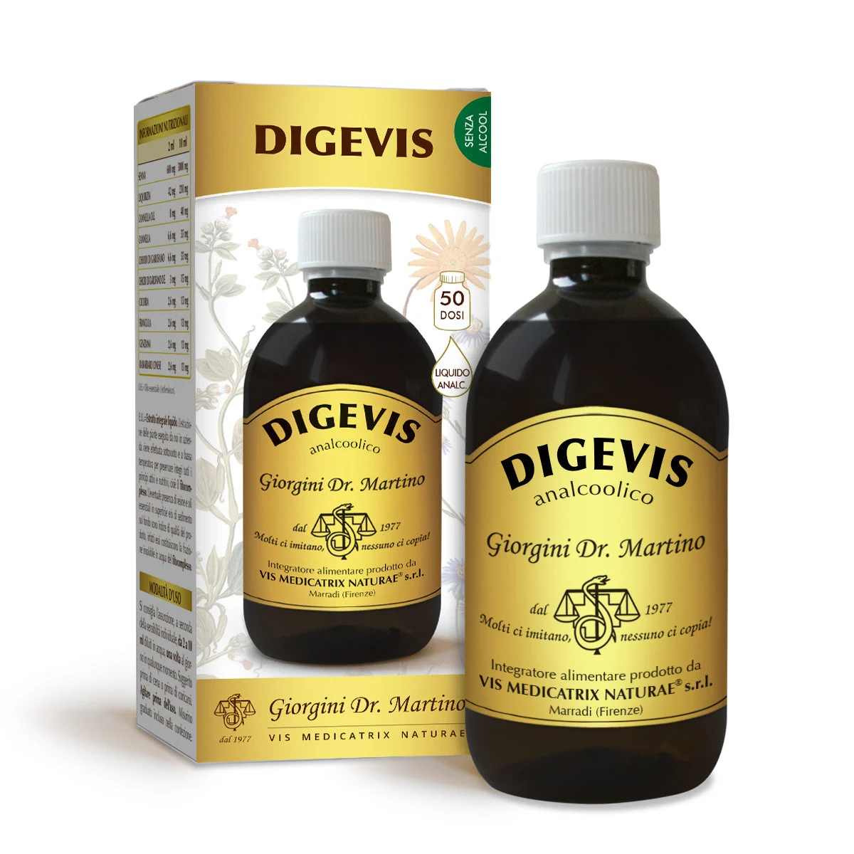 Dr Giorgini Digevis liquido analcoolico 500 ml