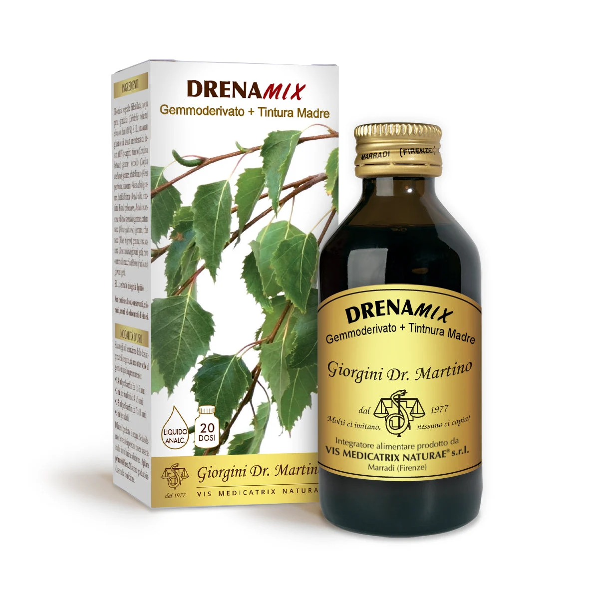Dr Giorgini drenamix 100 ml liquido analcoolico