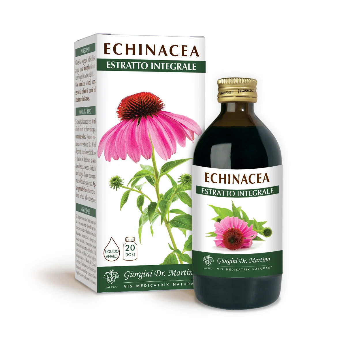 Dr Giorgini Echinacea Estratto integrale Liquido analcoolico 200ml