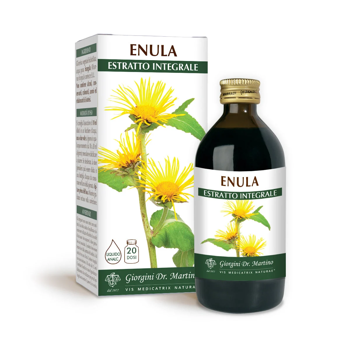 Dr Giorgini Enula Estratto integrale Liquido analcoolico 200ml