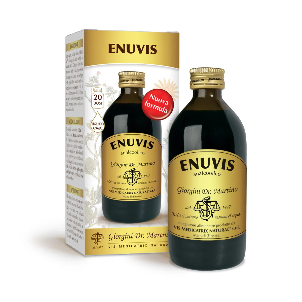 Dr Giorgini Enuvis Liquido Analcoolico 200 ml
