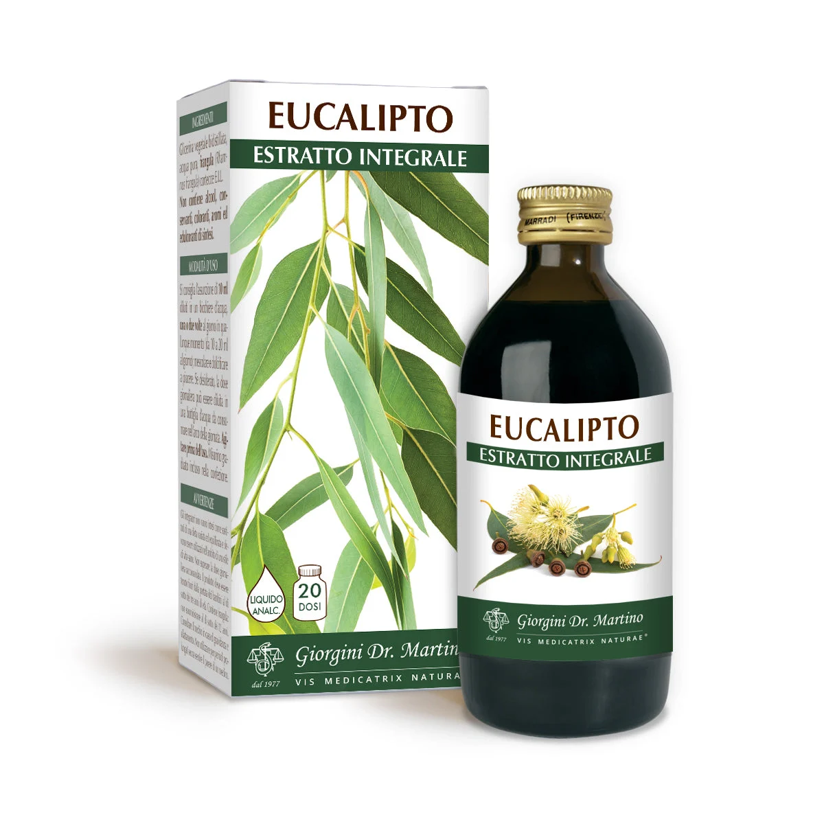 Dr Giorgini Eucalipto Estratto integrale Liquido analcoolico 200ml