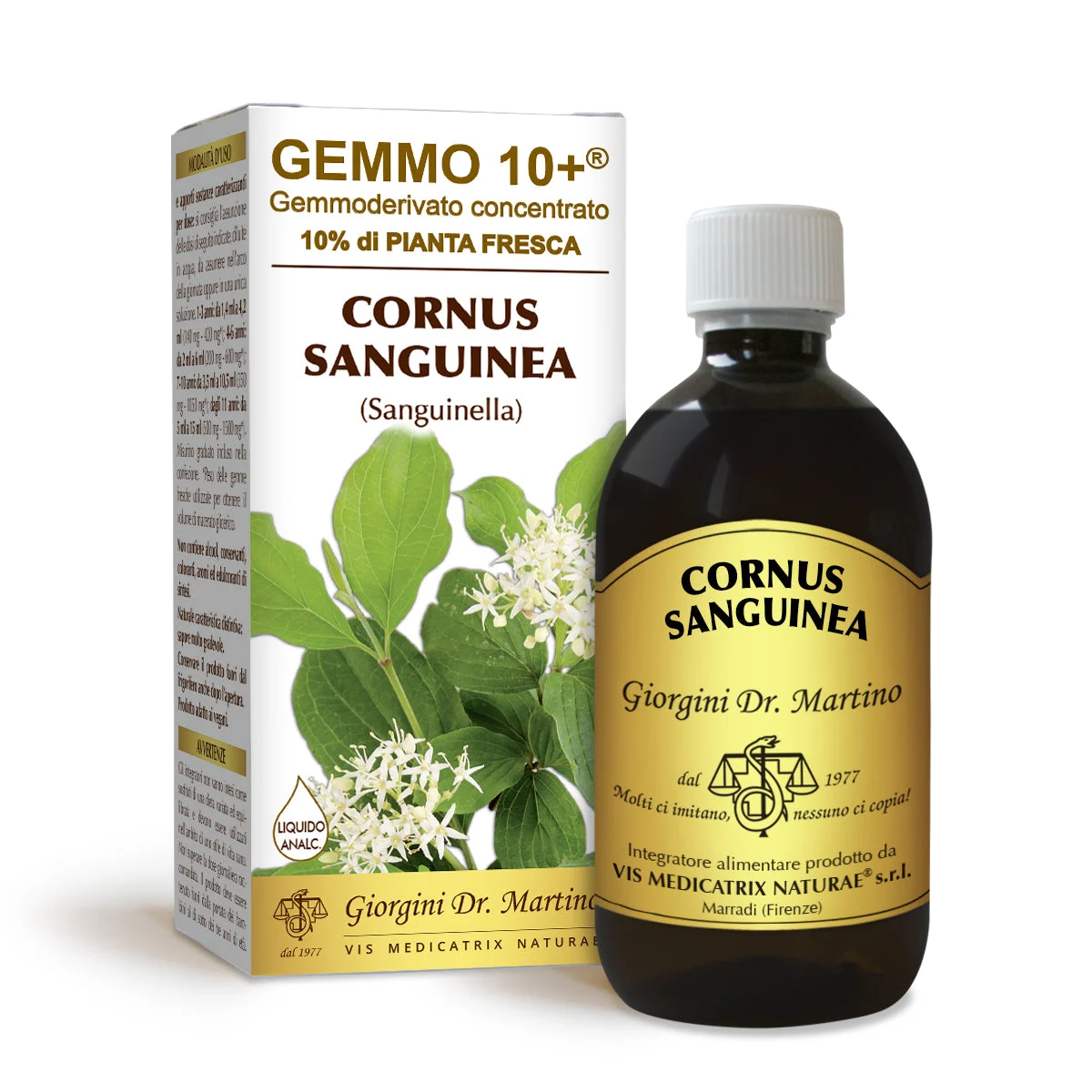 Dr Giorgini gemmo 10+ sanguinella 500 ml liquido analcoolico
