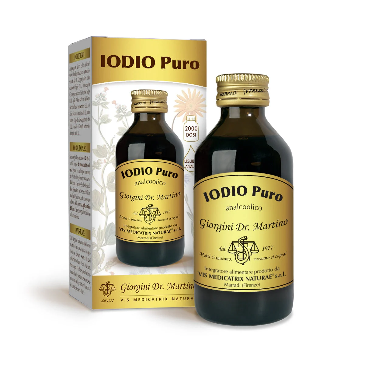 Dr Giorgini iodio puro analcoolico 100 ml