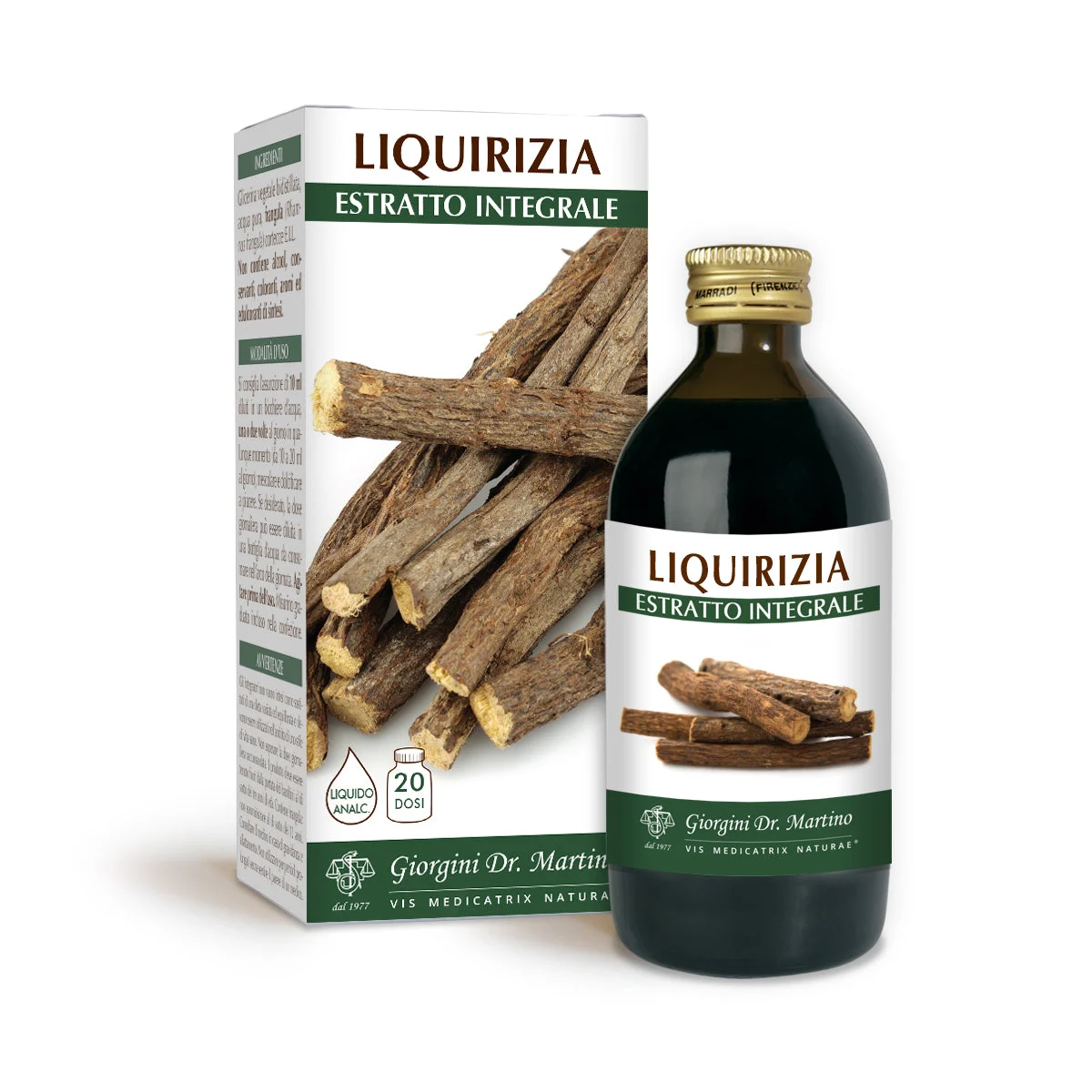 Dr Giorgini Liquirizia Estratto integrale Liquido analcoolico 200ml