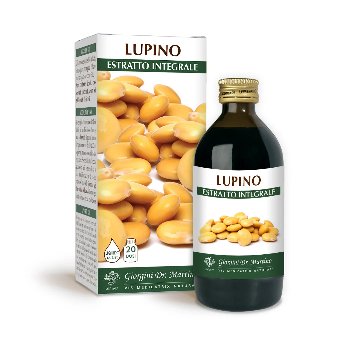 Dr Giorgini Lupino Estratto integrale Liquido analcoolico 200ml