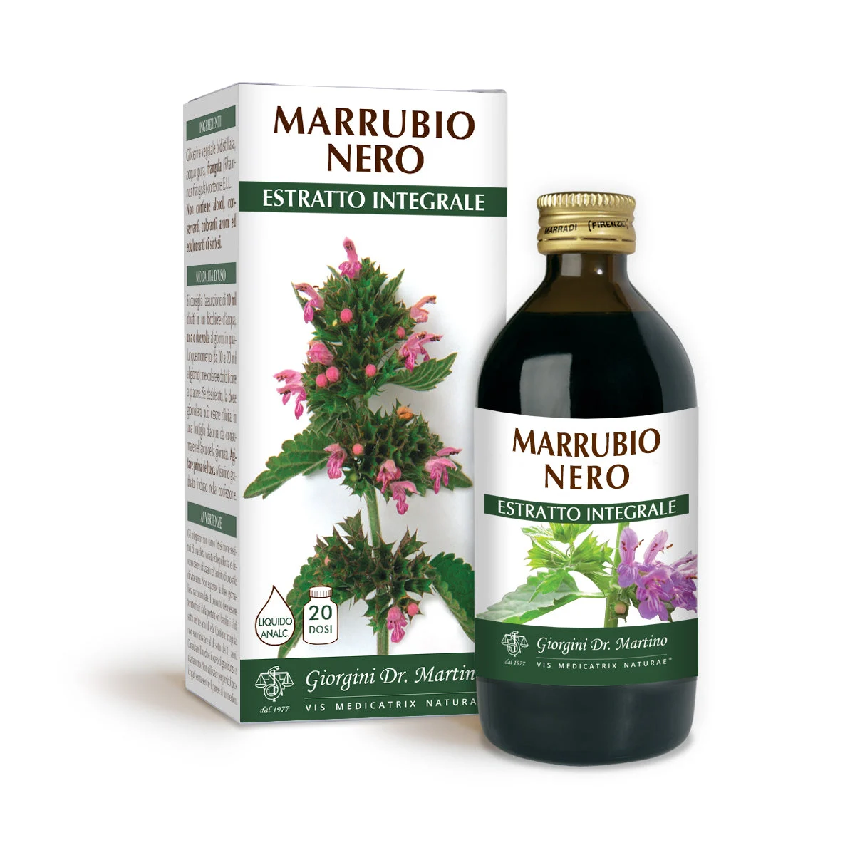 Dr Giorgini Marrubio Estratto integrale Liquido analcoolico 200ml