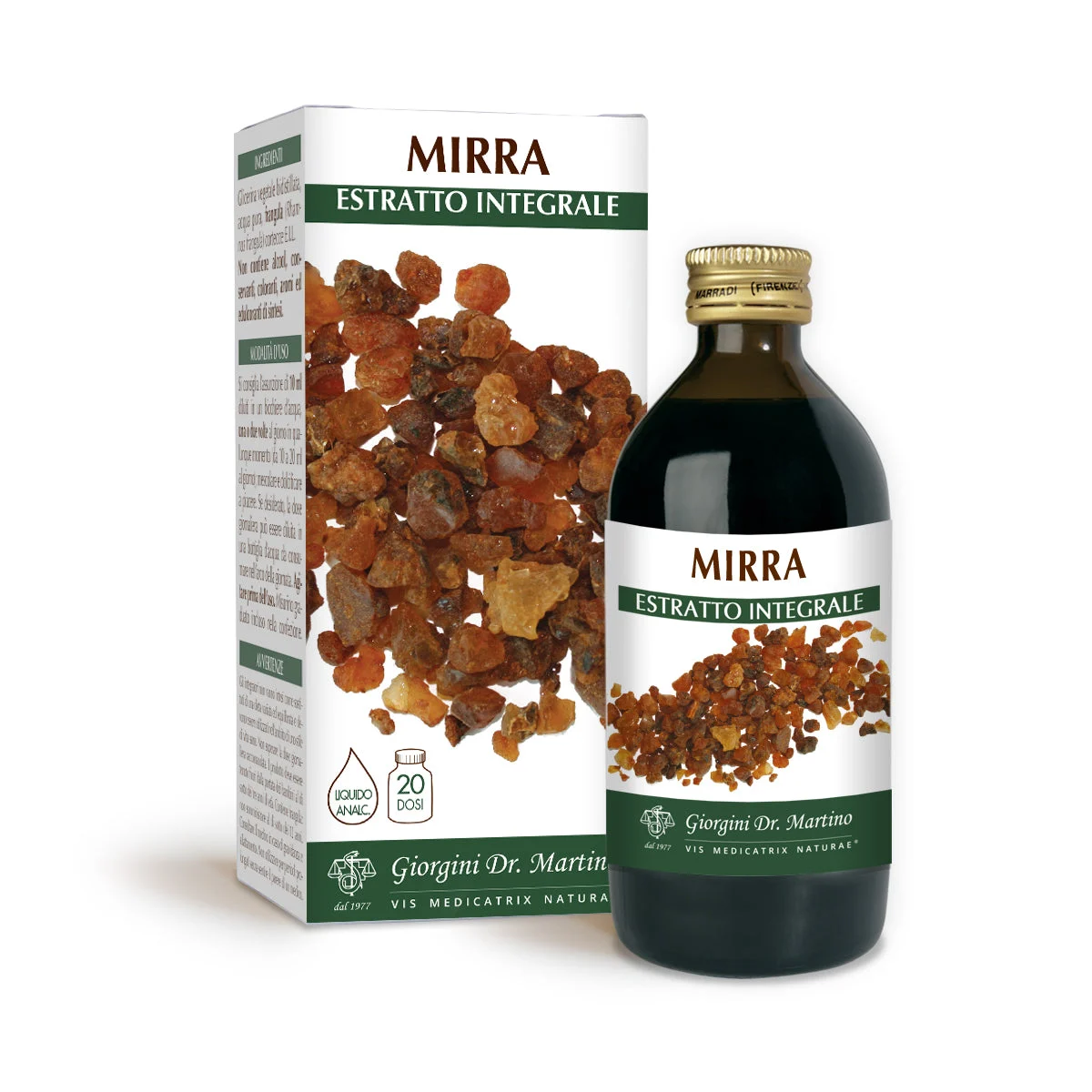 Dr Giorgini Mirra Estratto integrale Liquido analcoolico 200ml