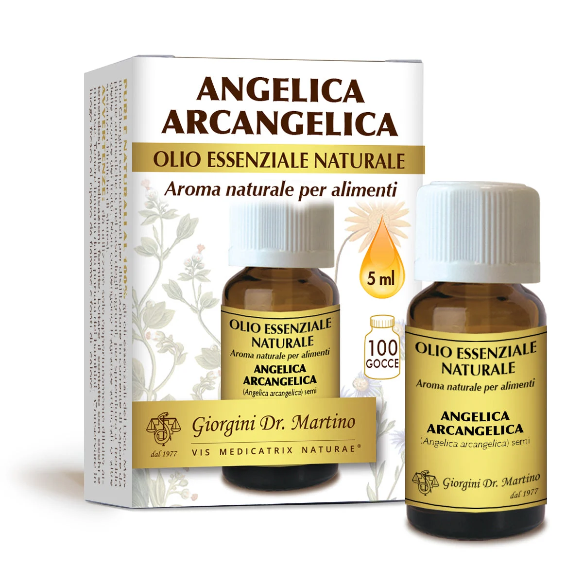 Dr Giorgini angelica arcangelica olio essenziale naturale 5 ml