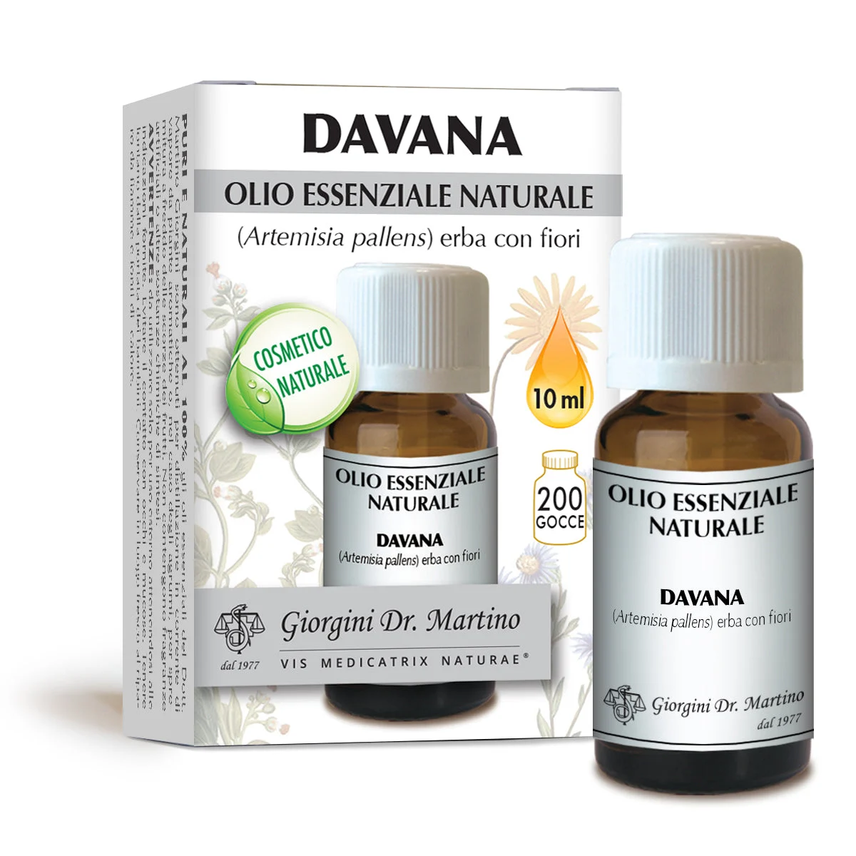 Dr Giorgini Davana Olio essenziale naturale 10 ml