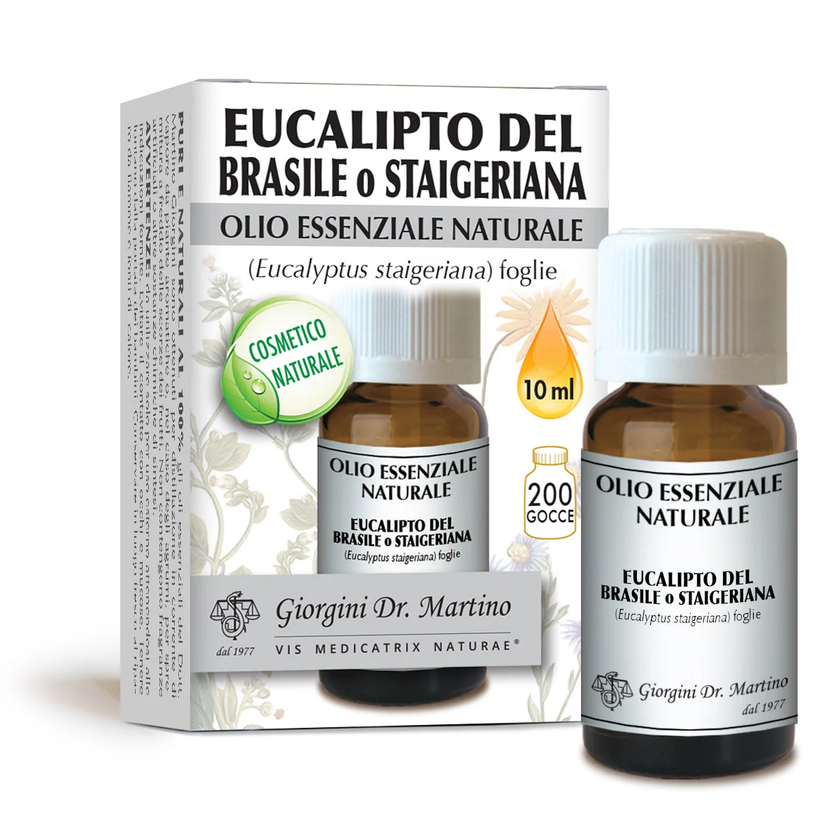 Dr Giorgini Eucalipto del Brasile o Staigeriana O.E.N. 10 ml