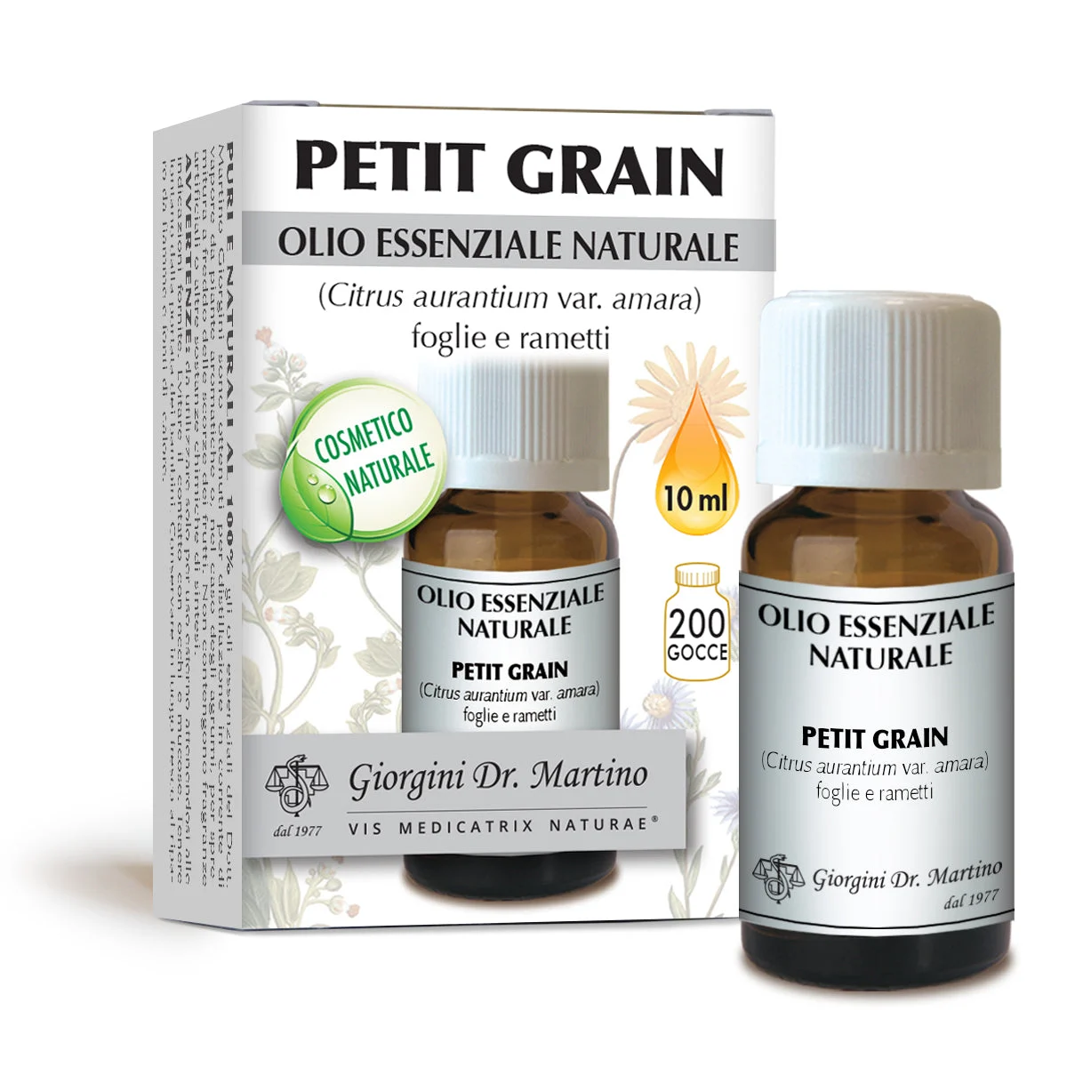 Dr Giorgini Petit Grain Olio essenziale naturale 10 ml