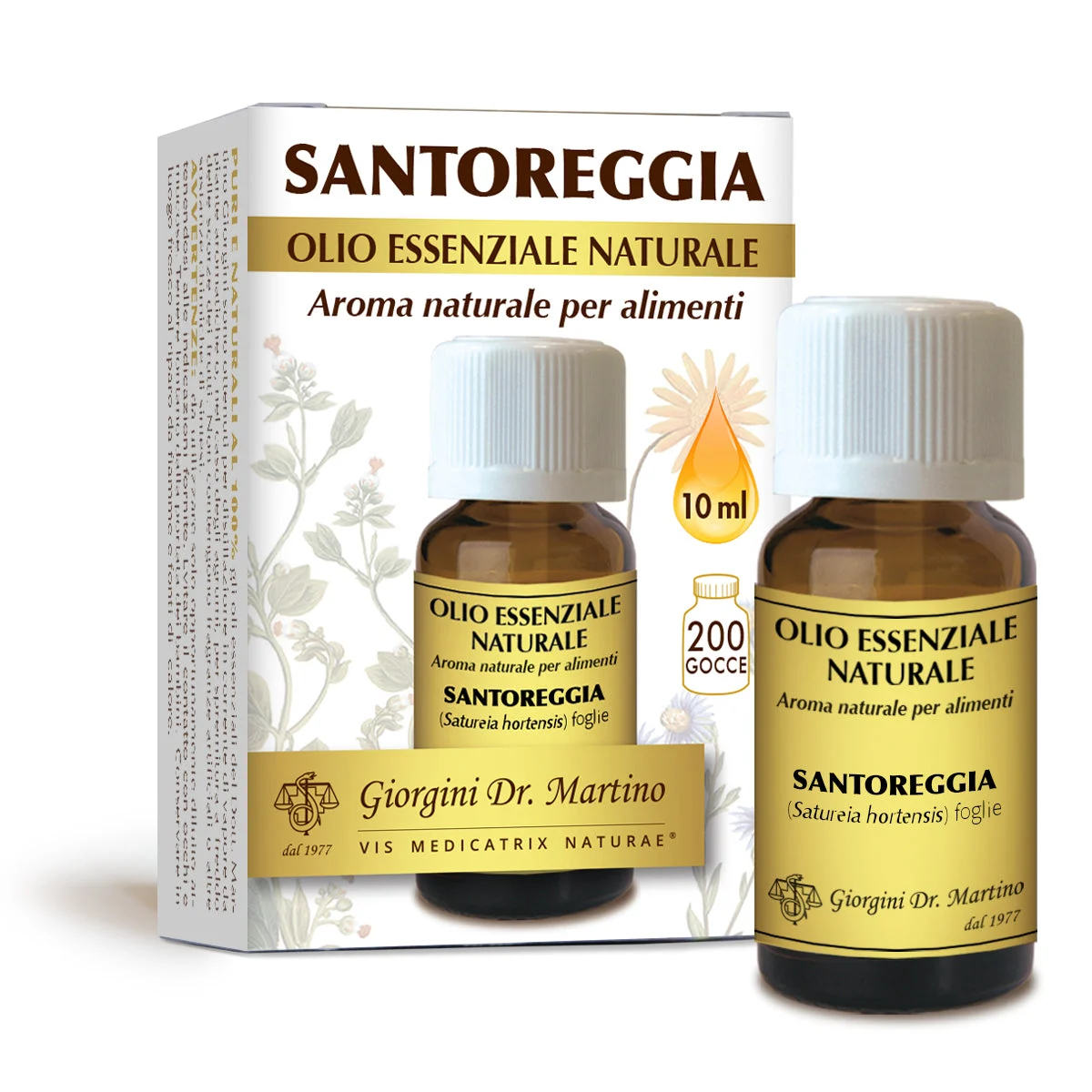 Dr Giorgini santoreggia olio essenziale naturale 10 ml