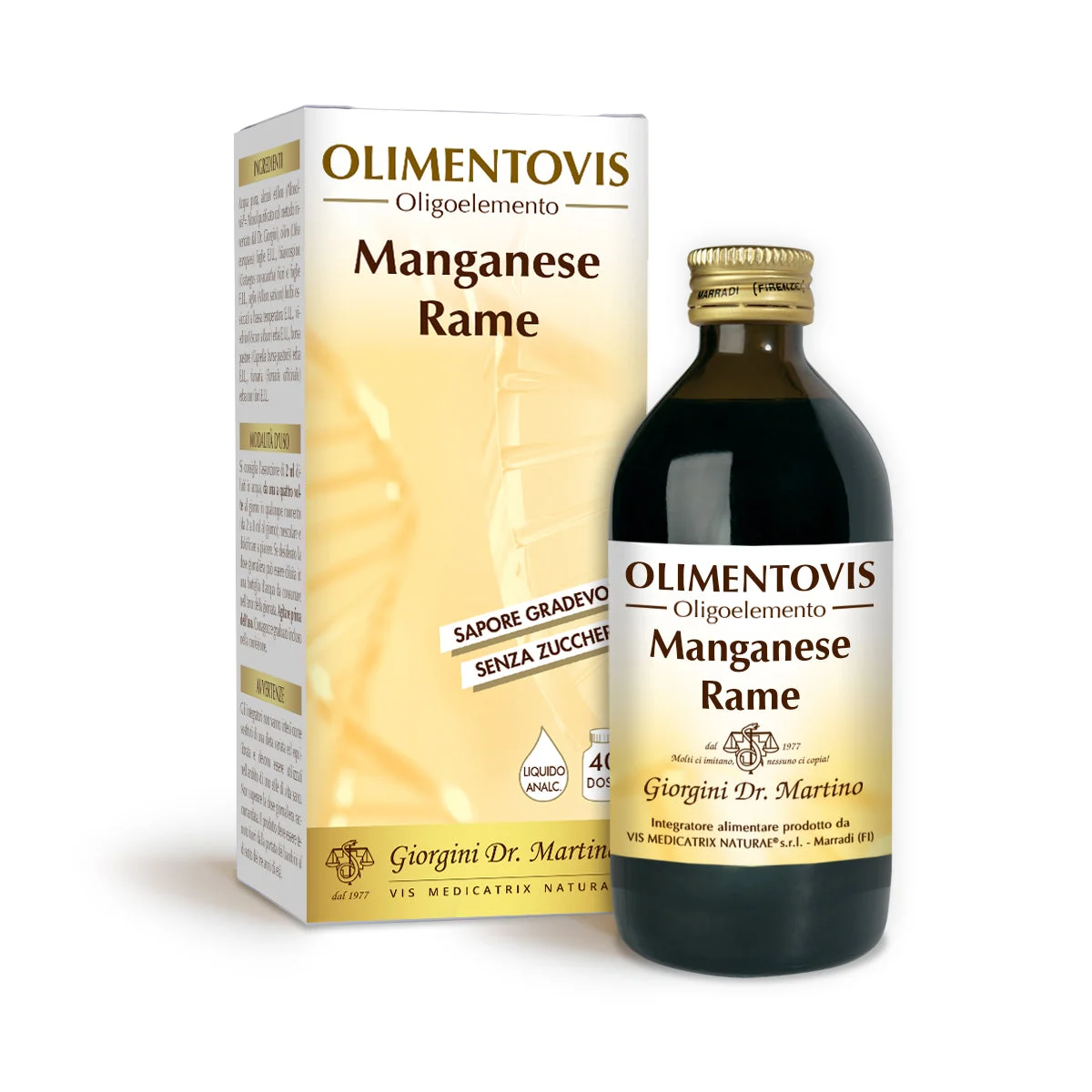 Dr Giorgini manganese rame olimentovis 200 ml