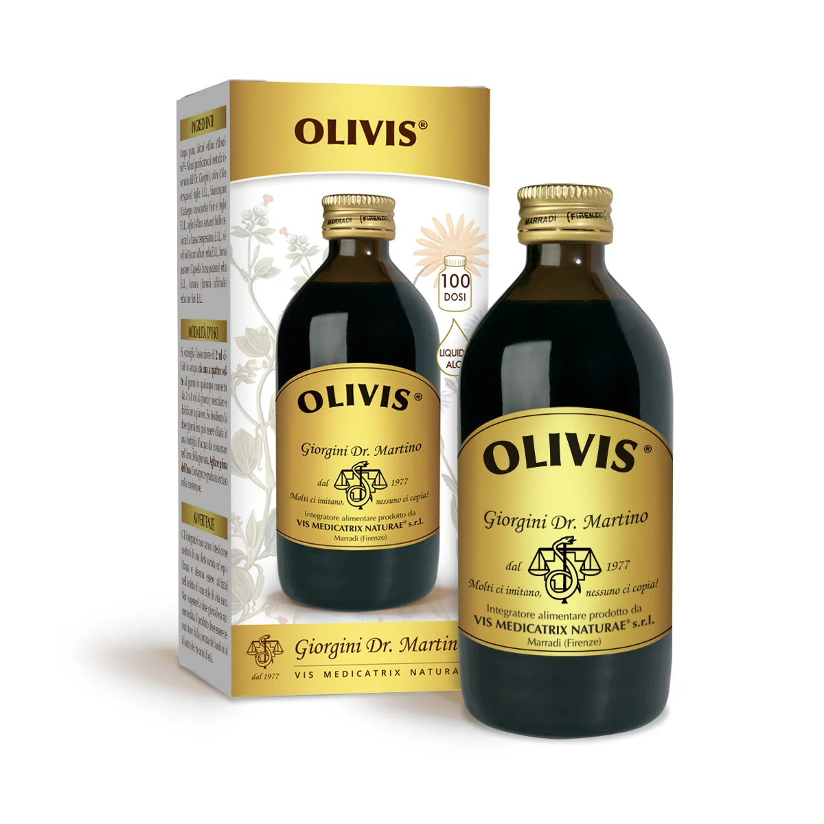 Dr Giorgini Olivis liquido alcoolico 200 ml