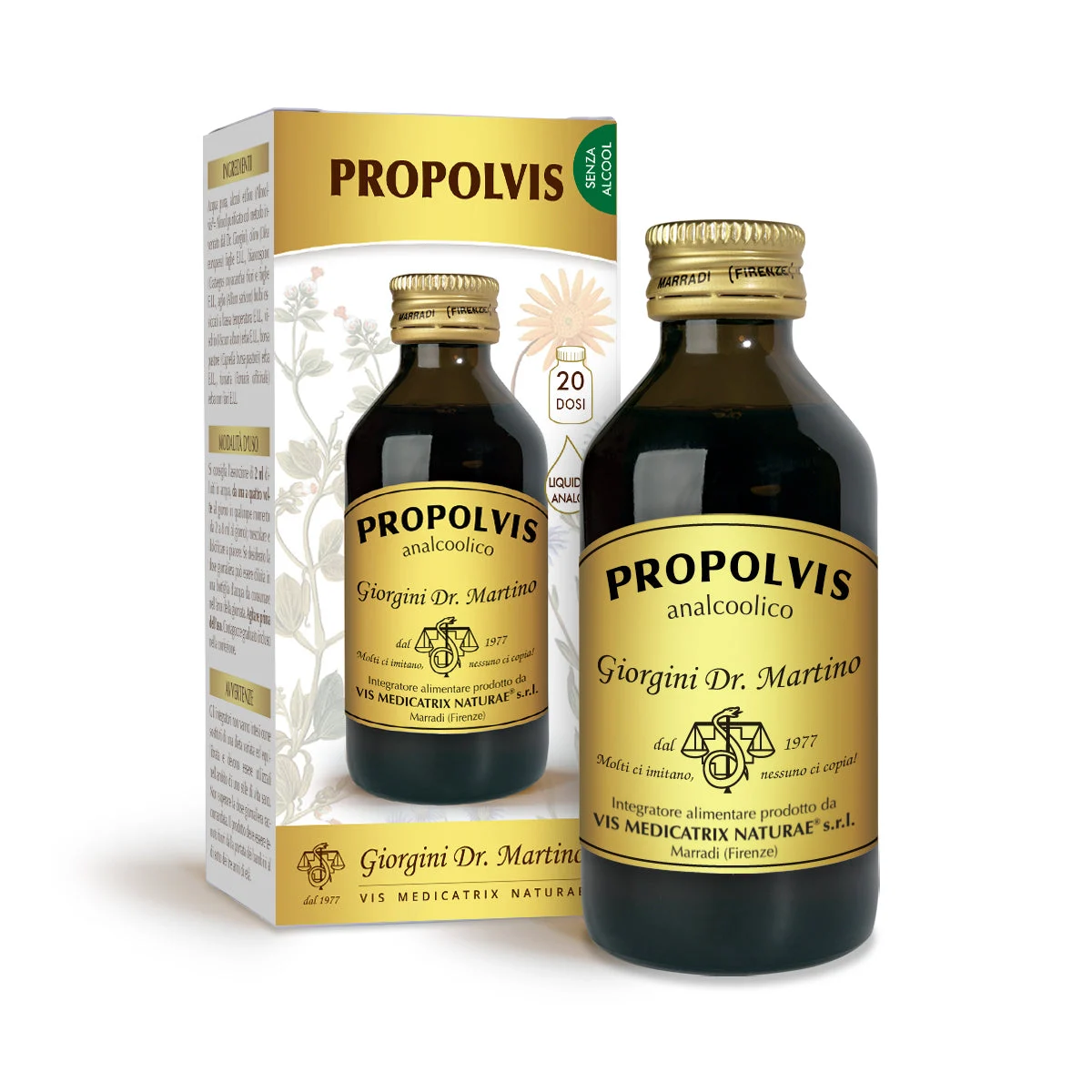 Dr Giorgini Propolvis Liquido Analcoolico 100 ml