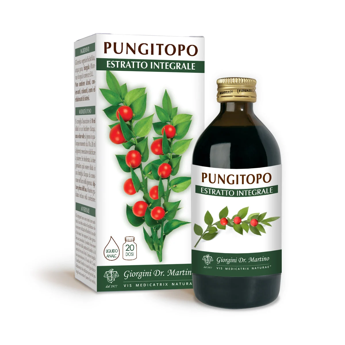 Dr Giorgini Pungitopo Estratto integrale Liquido analcoolico 200ml