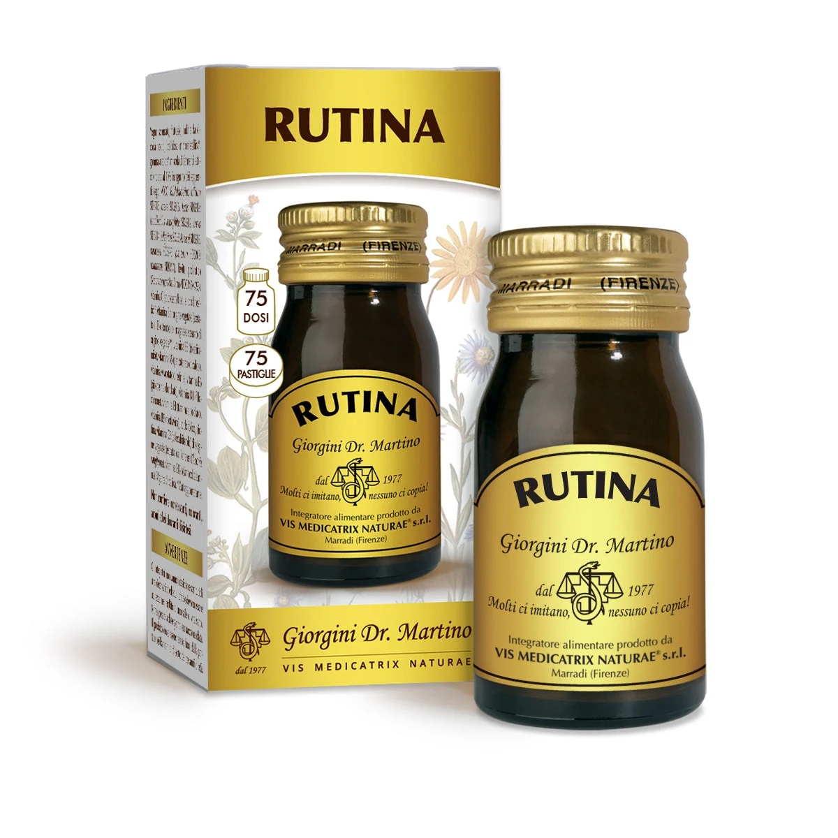 Dr Giorgini Rutina 30 g - 75 pastiglie da 400 mg