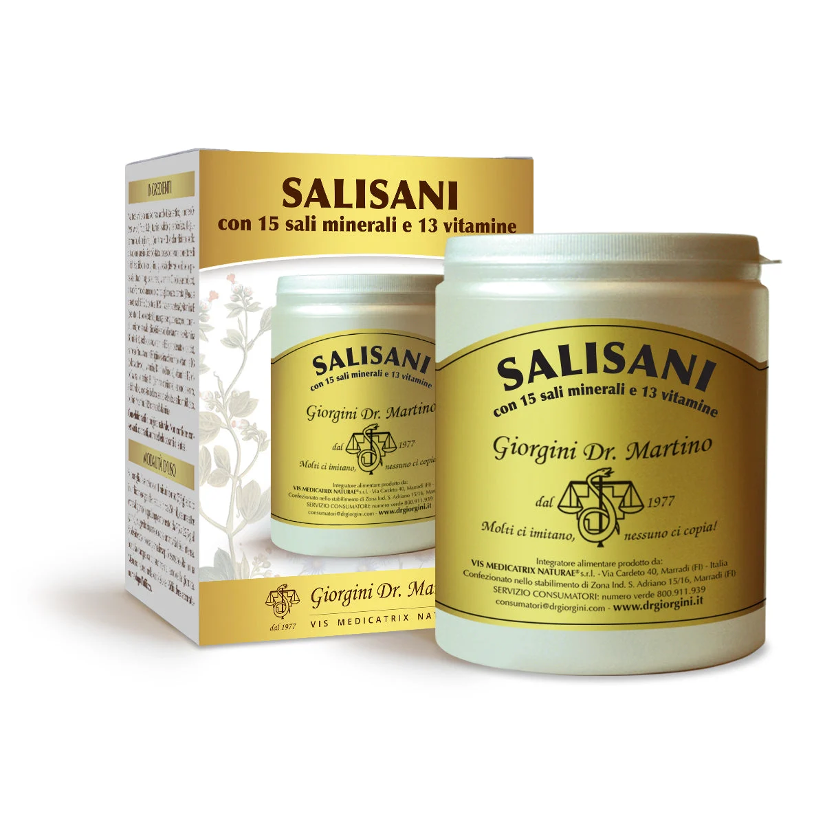 Dr Giorgini Salisani 360 g polvere