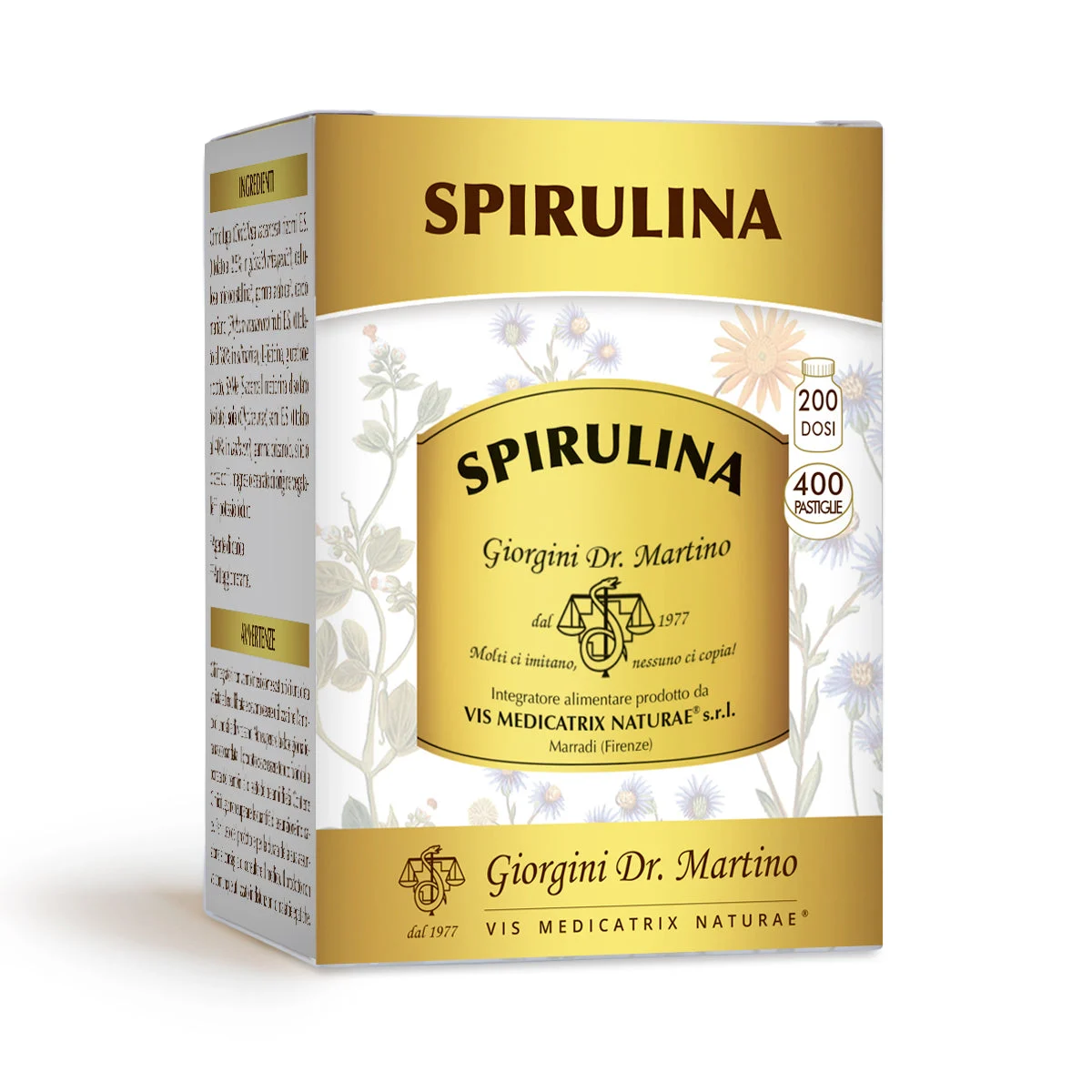 Dr Giorgini Spirulina 400 pastiglie da 500 mg - 200 gr