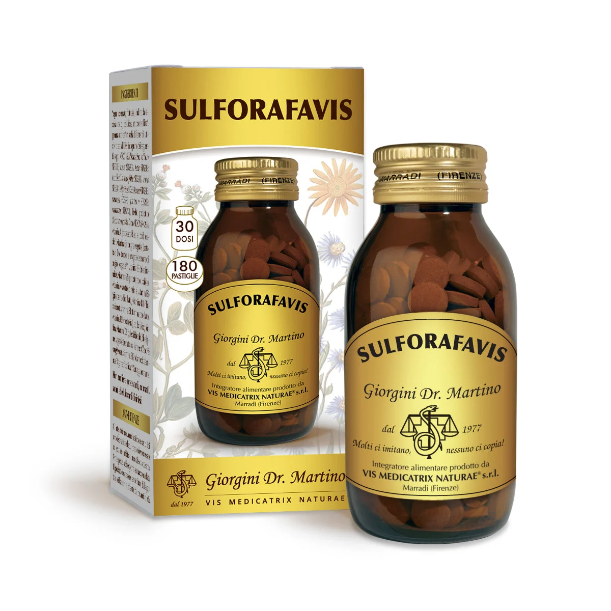 Dr Giorgini sulforafavis 90 g - 180 pastiglie da 500 mg