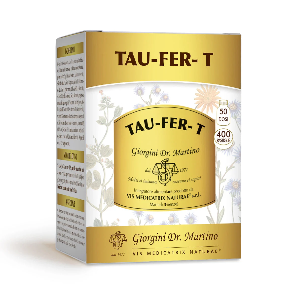 Dr Giorgini Tau-Fer-T 400 pastiglie da 500 mg - 200 gr