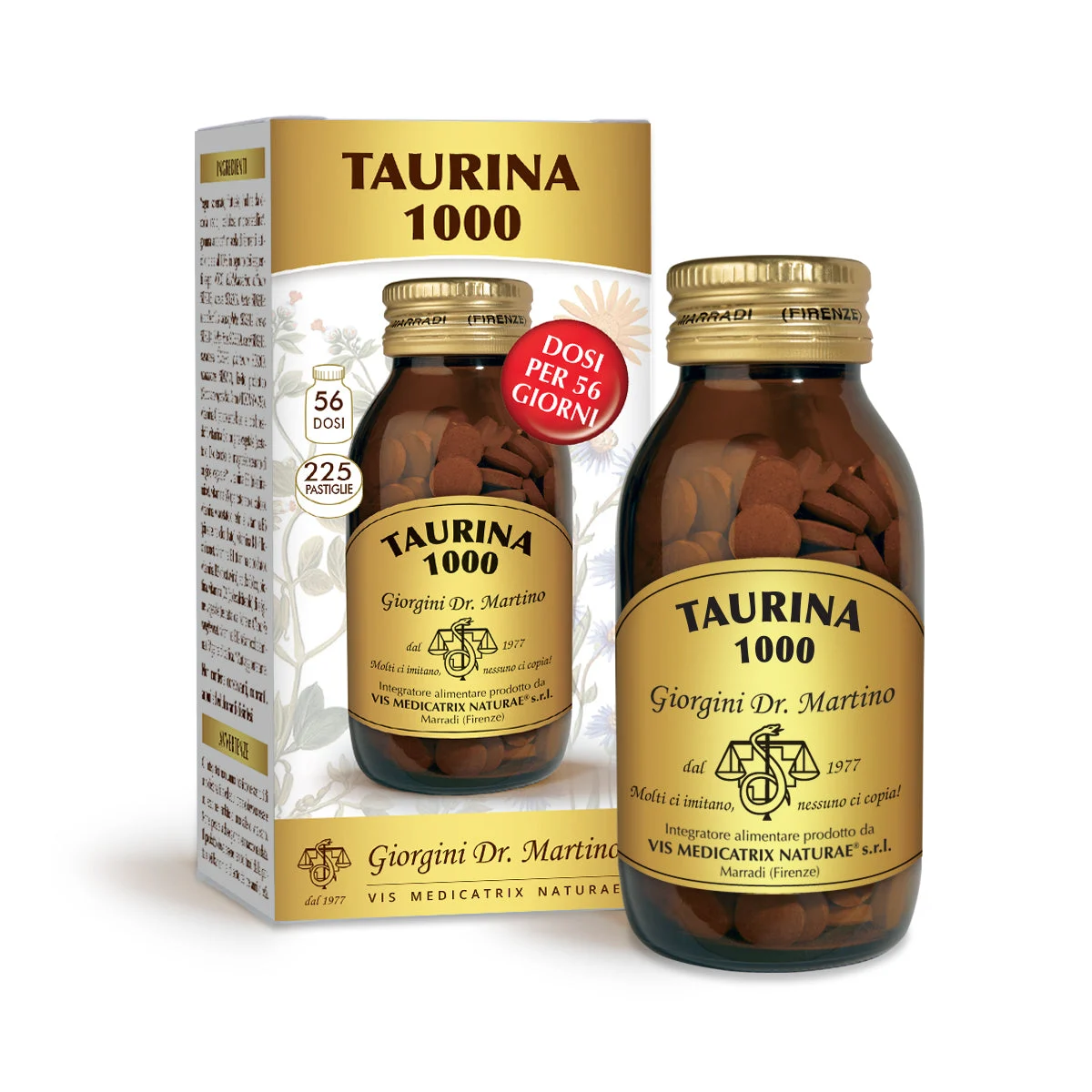 Dr Giorgini Taurina 1000 - 450 Pastiglie da 400 mg - 180 g