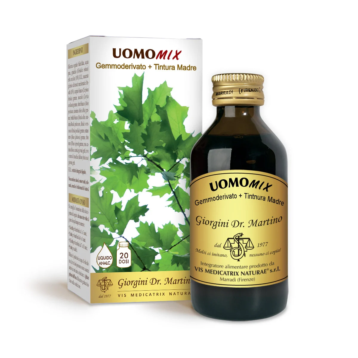 Dr Giorgini uomomix 100 ml liquido analcoolico