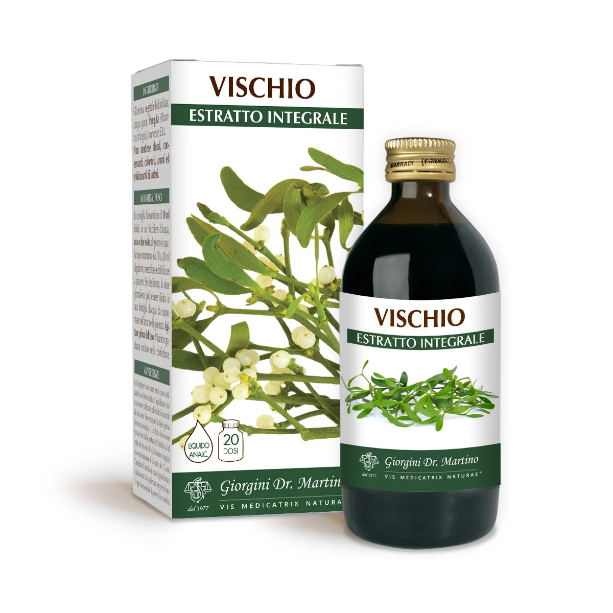 Dr Giorgini Vischio Estratto integrale Liquido analcoolico 200ml