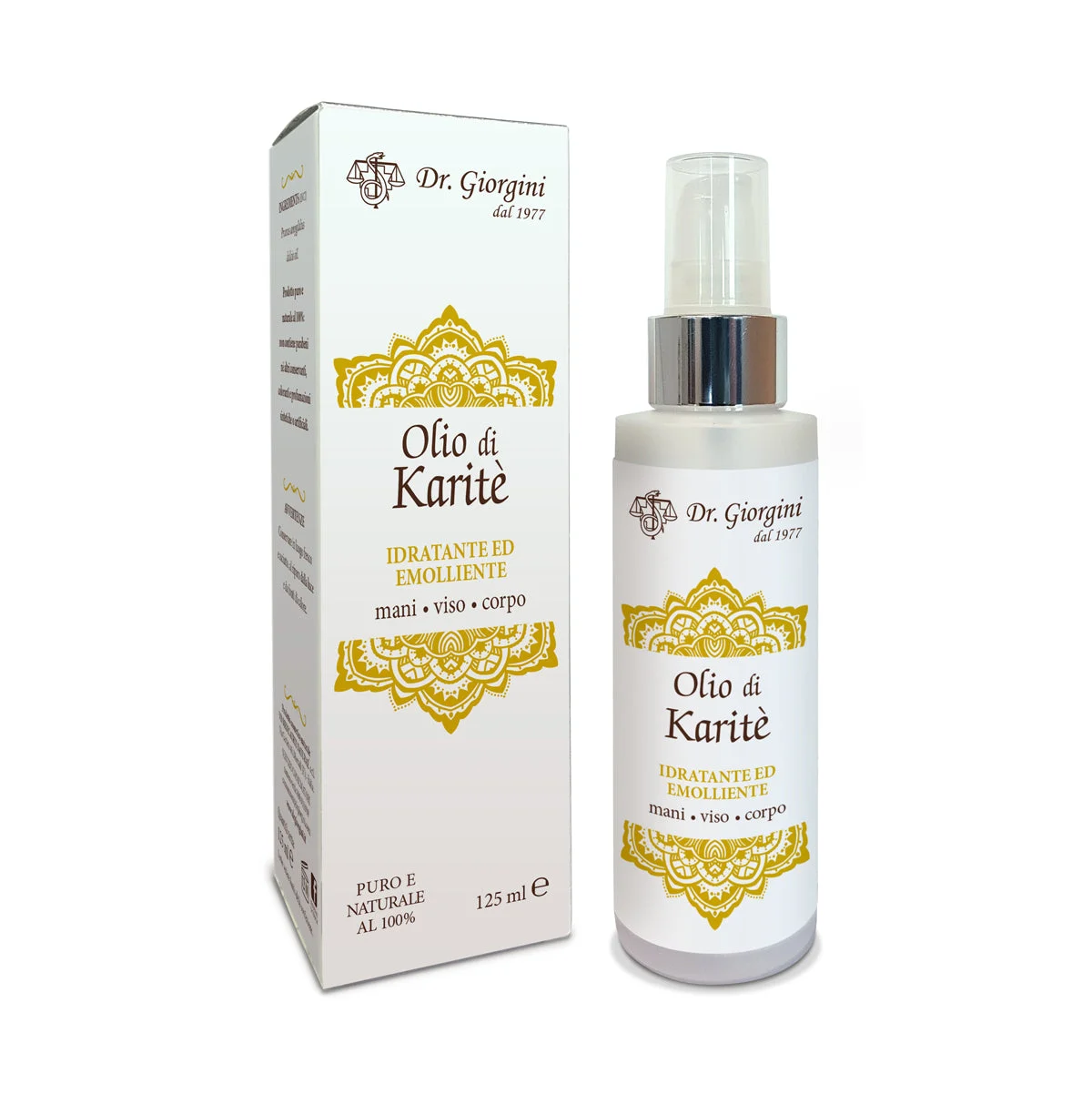 Dr Giorgini Olio di Karitè 125 ml