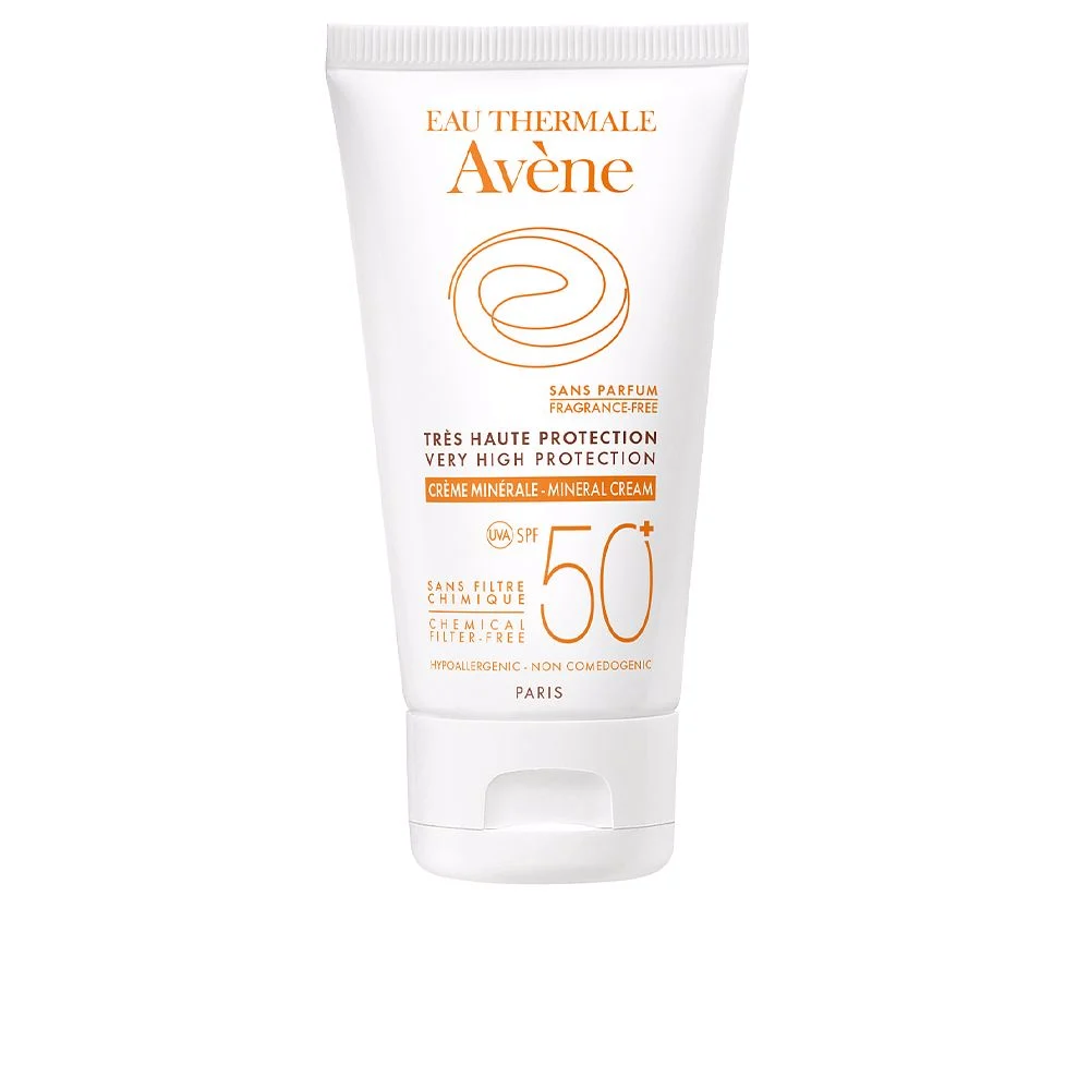 SOLAIRE HAUTE PROTECTION crema mineral SPF50+