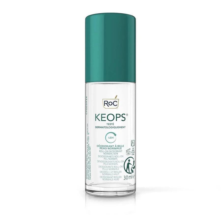 Roc Keops Deodorante Roll on Sudorazione Abbondante 30ml