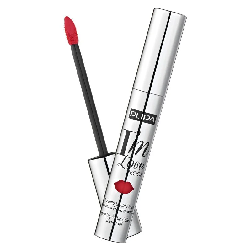Pupa I' M Loverproof Rossetto Liquido Matt – Tenuta A Prova Di Bacio 1 - Light Rose (2,7 Ml)