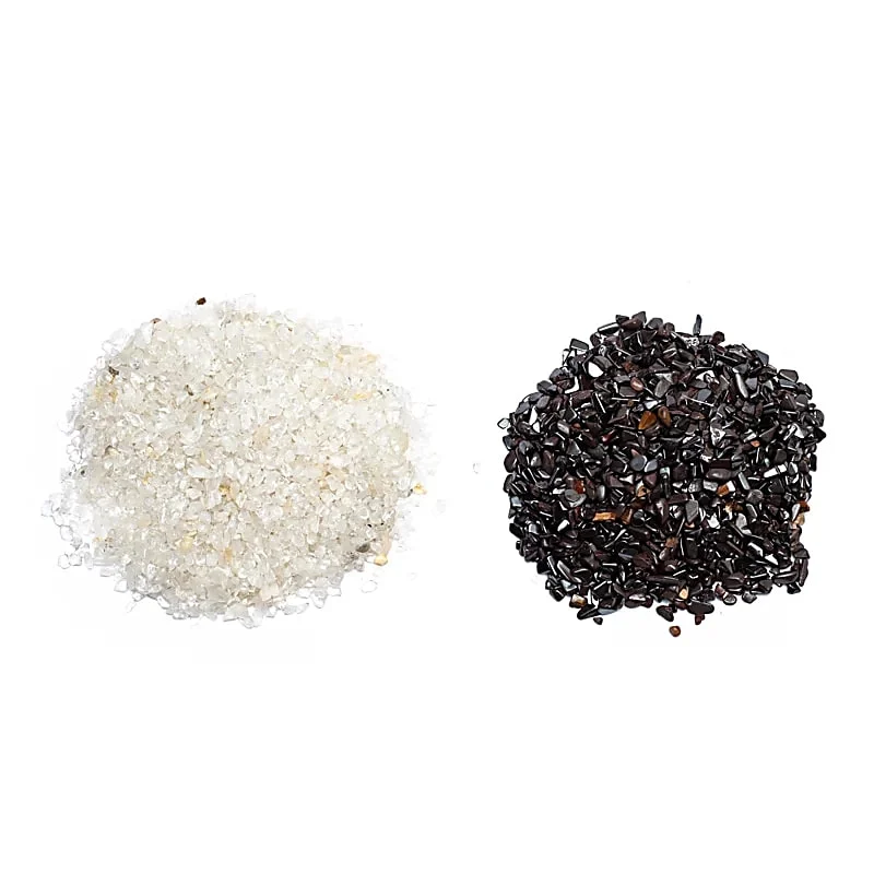 Set per Scaricare e Ricaricare i Minerali – Ematite e Cristallo di Rocca