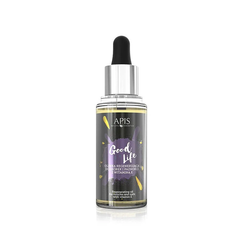 Apis Good Life Olio Rigenerante Per Cuticole E Unghie Con Vitamina E, 30 Ml