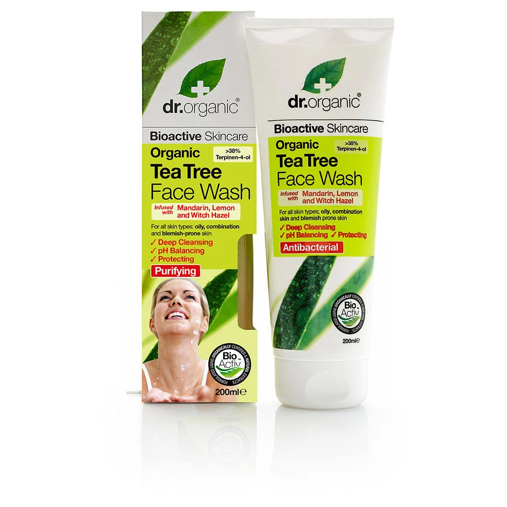 BIOACTIVE ORGANIC tea tree face wash