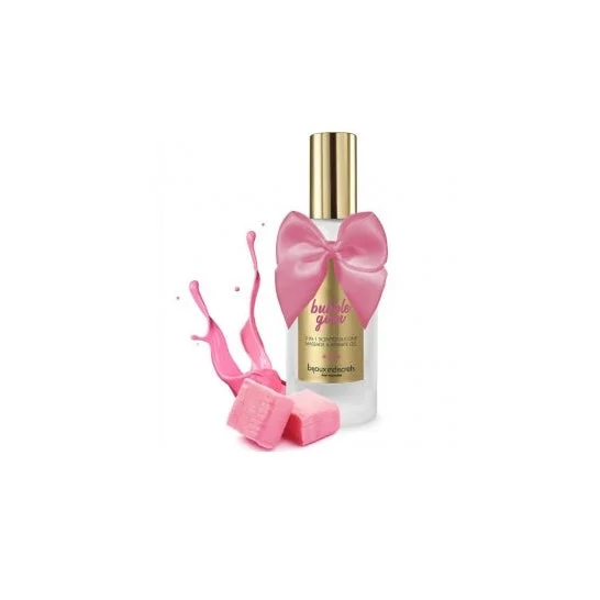 Bijoux Bubble Gum Gel 2 in 1 Gomma da masticare alla fragola 100ml