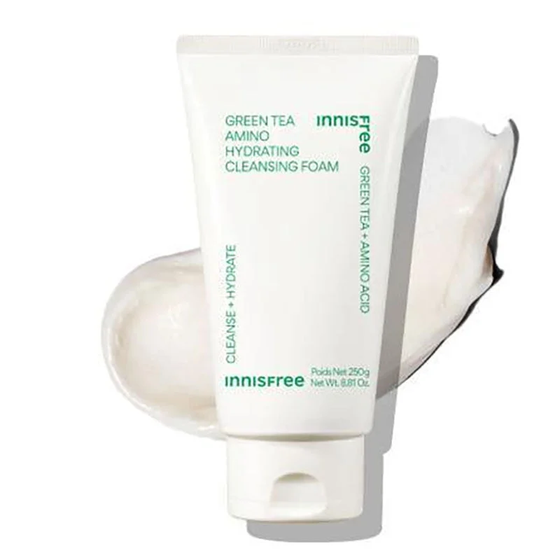 Schiuma detergente idratante agli aminoacidi al tè verde 250 g Jumbo