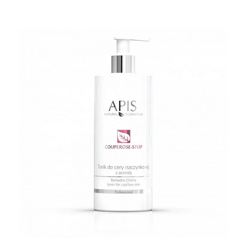 Apis Couperose Stop, Tonico Per Pelle Couperose Con Acerola, 500 Ml
