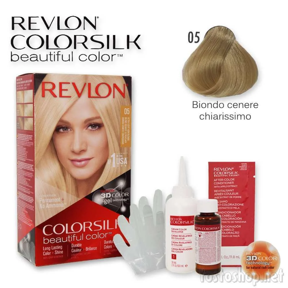Revlon colorsilk n 05 biondo cenere chiarissimo