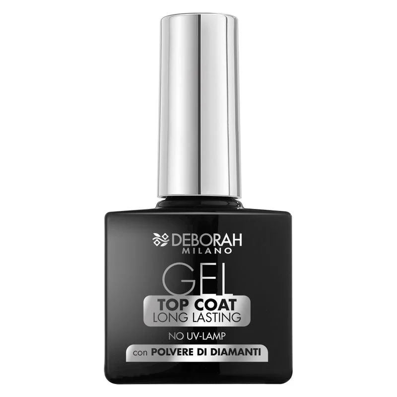 Deborah Gel Top Coat Long Lasting Con Polvere Di Diamanti