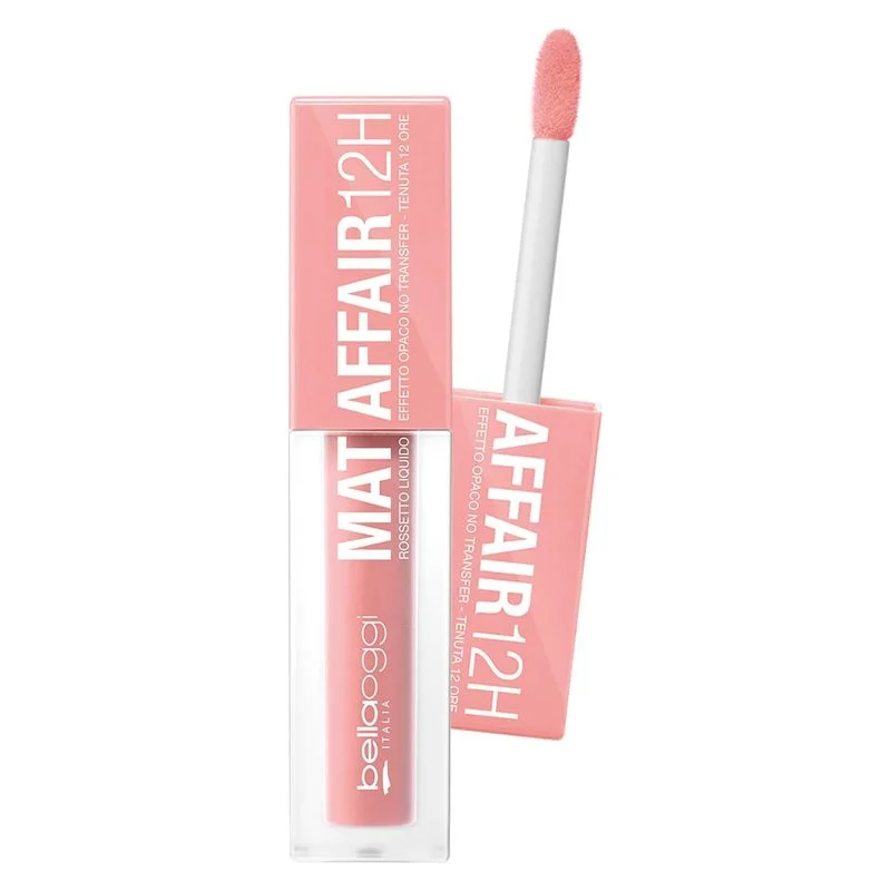 Bellaoggi Mat Affair 12H - Rossetto Liquido Effetto Opaco No Transfer Tenuta 12 Ore 03 - Shame