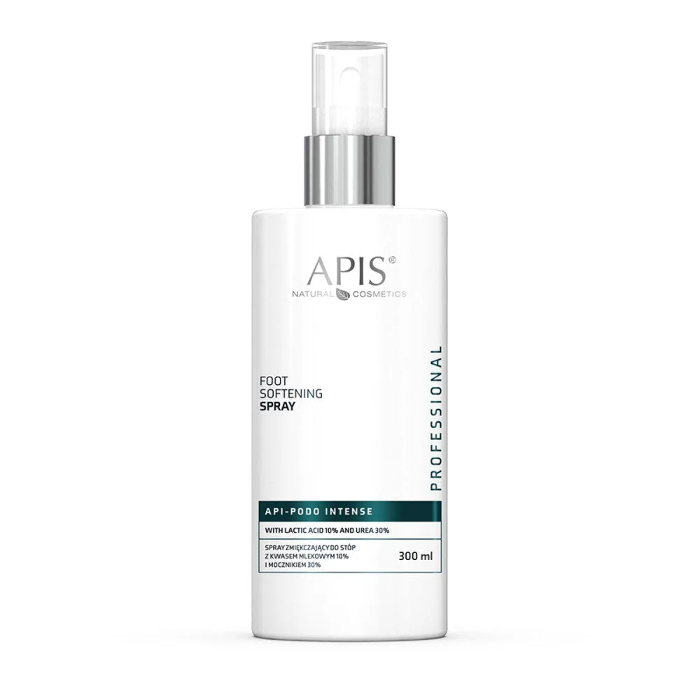 Apis Api-Podo Spray Emolliente Intenso per Piedi con AHA, acidi BHA e urea 25% 300ml