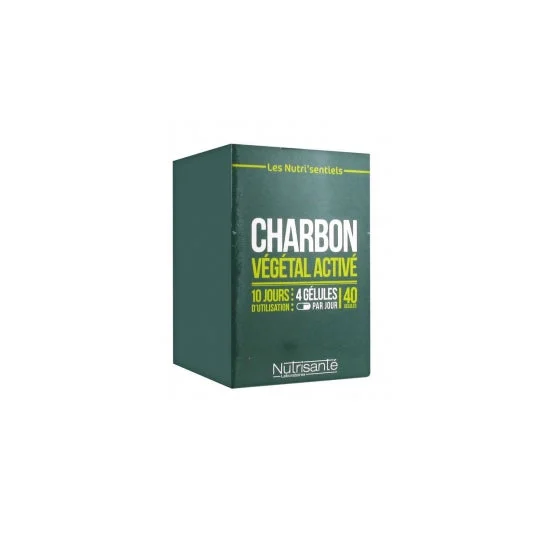 Nutrisanté Carbone Vegetale 40 caps