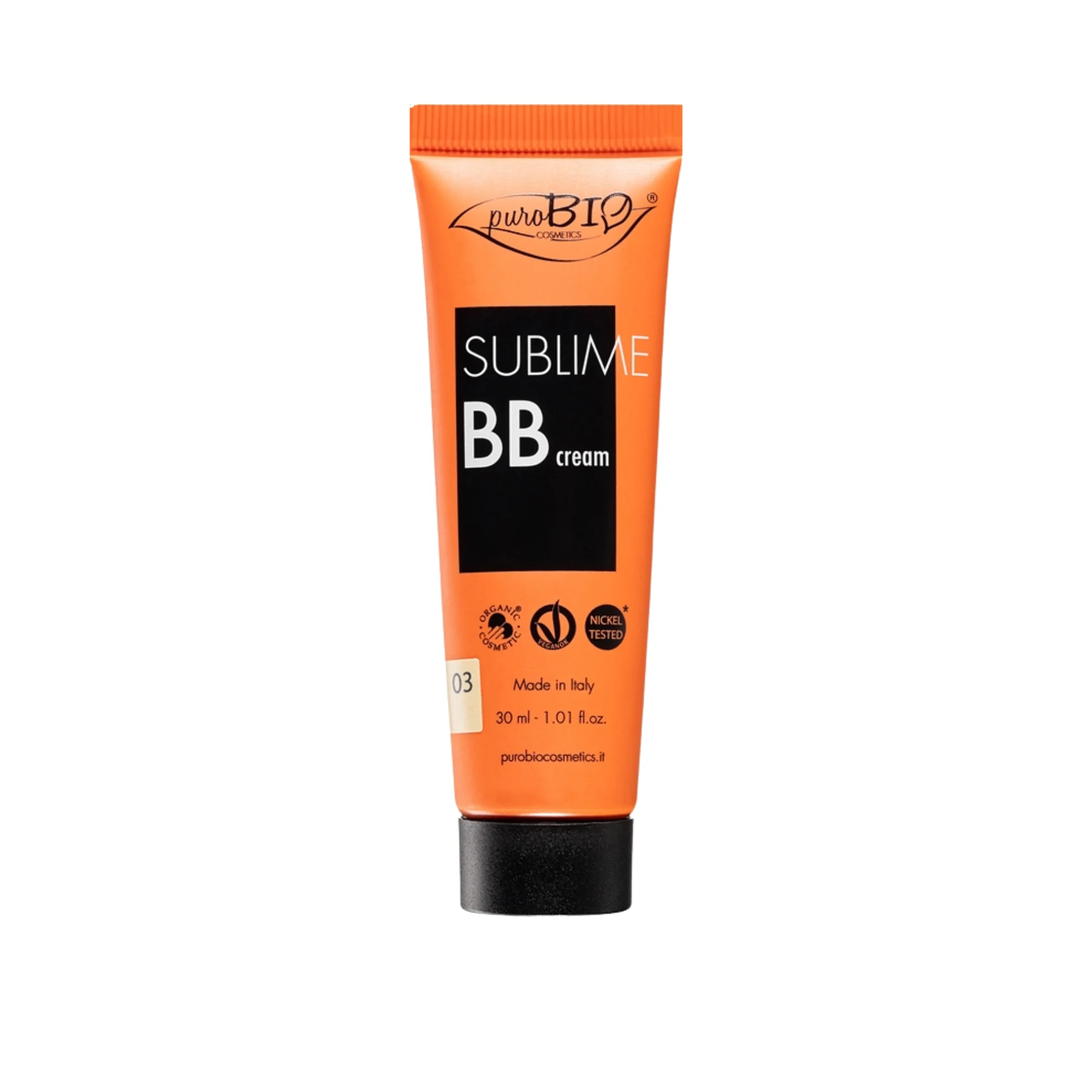 puroBIO Cosmetics Sublime BB Cream idratante colore 03 30 ml