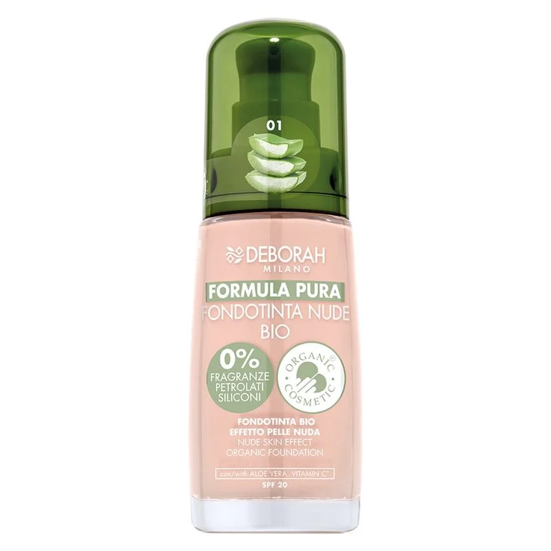 Deborah Formula Pura Fondotinta Nude Bio 03 - Beige